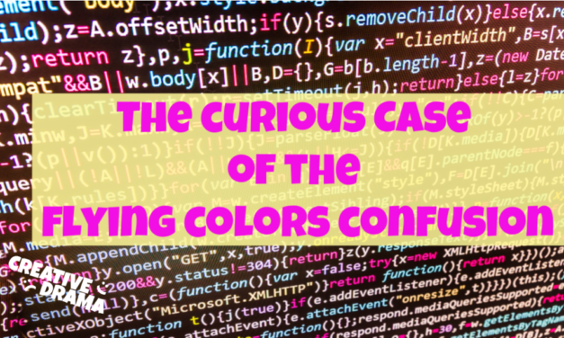 The Curious Case of the Flying Colors Confusion
